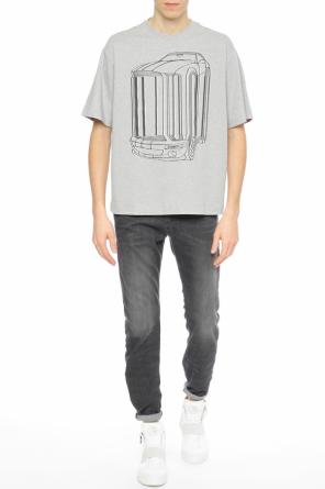 Printed t-shirt, zdjęcie 2 Printed t-shirt od Diesel Black Gold